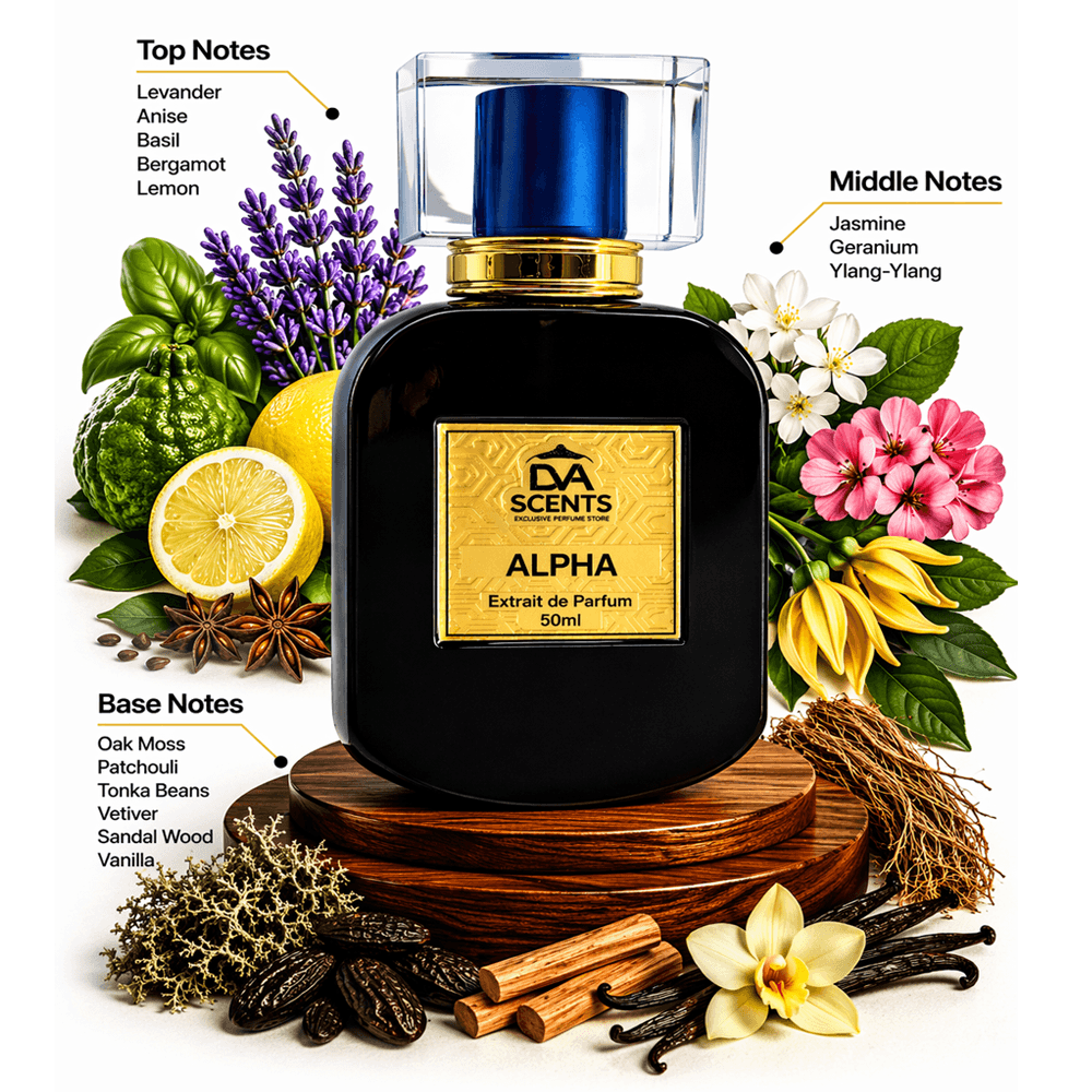 Alpha By DVA Scents, Impression Of Brut Perfume. Premium Unisex fragrance collection