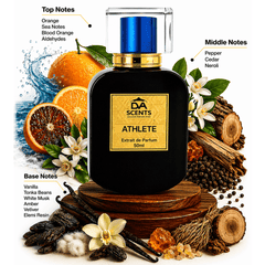 ATHLETE By DVA Scents with 36% oil concentration, long lasting perfume for men - Impression Of Allure Homme Sports
