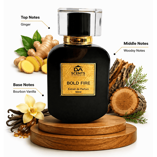 BOLD FIRE By DVA Scents With High Concentration Formula, All Day Sillage Inspired By Azzaro Most Wanted