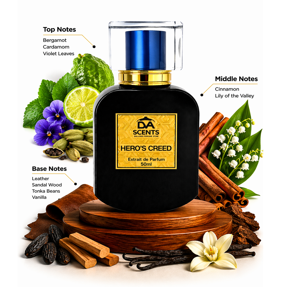HERO'S CREED - IMPRESSION OF J. DEFENDER POUR HOMME (36% OIL CONCENTRATION)