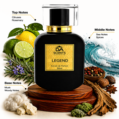 LEGEND - IMPRESSION OF ZARAR J. (36% OIL CONCENTRATION)