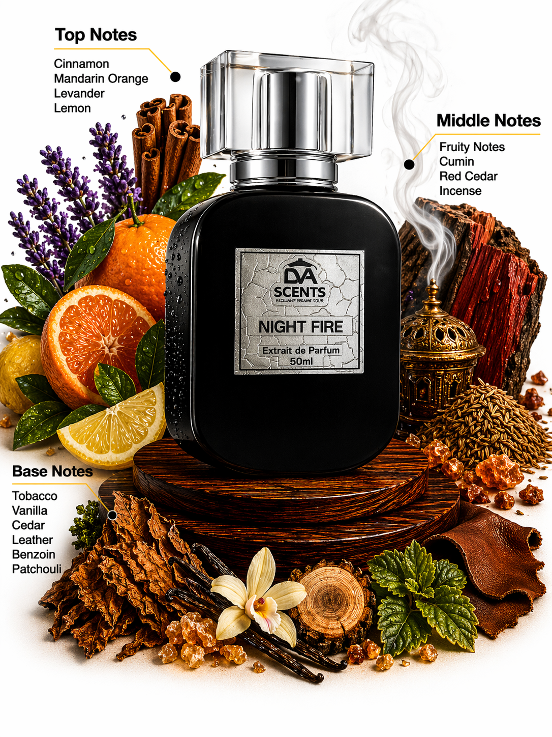 NIGHT FIRE - IMPRESSION OF WANTED BY NIGHT AZZARO (36% OIL CONCENTRATION)